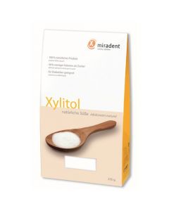 Miradent Xylitol Sweetener Sugar Substitute Better for teeth Protects from cavities 